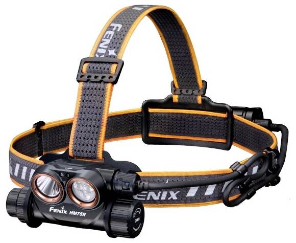 Fenix Light HM75R LED čelovka napájanie z akumulátora FEHM75R-0