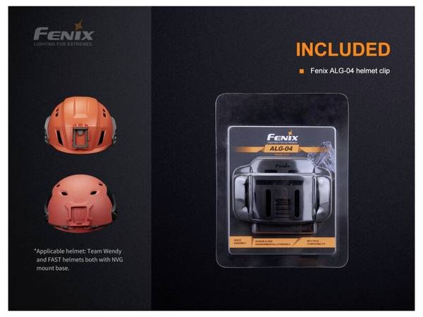 Fenix Light FEALG04 uchytenie na prilbu