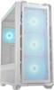 Cougar MX600 full Tower PC skrinka biela