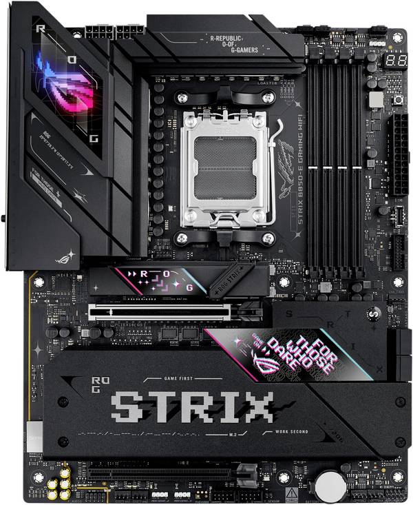 Asus ROG STRIX B850-E Základná doska Socket AMD AM5 Tvarový faktor ATX Čipová sada základnej dosky AMD® B850