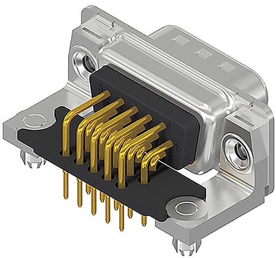 Conec 163A17769X 163A17769X Connettore maschio SUB-D Numero Poli (num): 15 Pin a saldare angolati 1 pz.