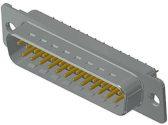 Conec 163A11089X 163A11089X Connettore maschio SUB-D Numero Poli (num): 25 Punte a saldare 1 pz.