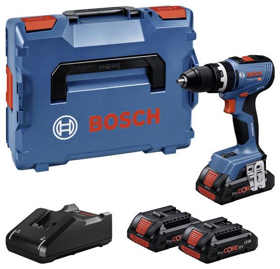 Bosch Professional GSB 18V-65 06019N3306 Mutterdragare batteri Antal batterier som ingår 2 Li-Ion