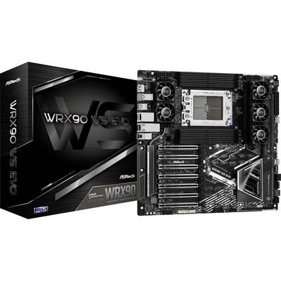 ASRock WRX90 WS EVO (WRX90) (D) Základná doska Socket AMD sTR5 Tvarový faktor E-ATX, SSI EEB Čipová sada základnej dosky-0