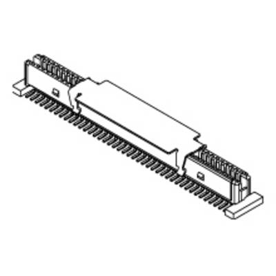Ilustrácia elektrického konektora s početným počtom pripojovacích pinov, zobrazujúca detaily štruktúry a konfigurácie pinov.