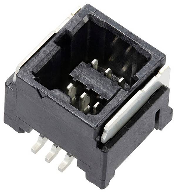 Molex konektor do DPS  Počet pólov 6 Raster (rozteč): 1.25 mm 207760-0671 1 ks Tape on Full reel