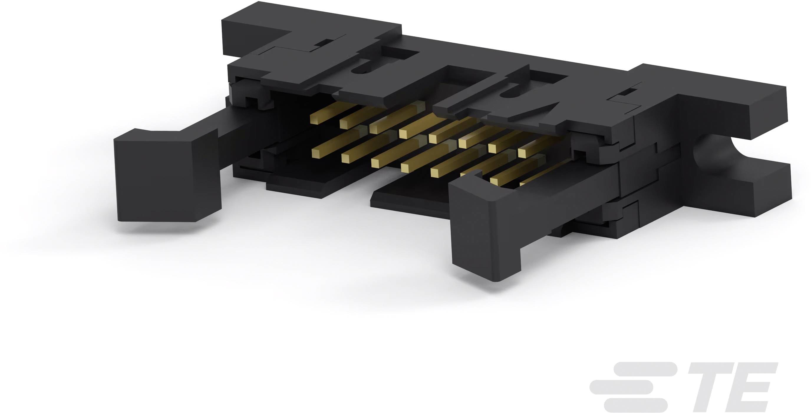 TE Connectivity 1-111506-8 Male header, inbouw (standaard) Inhoud: 1 stuk(s) Tray