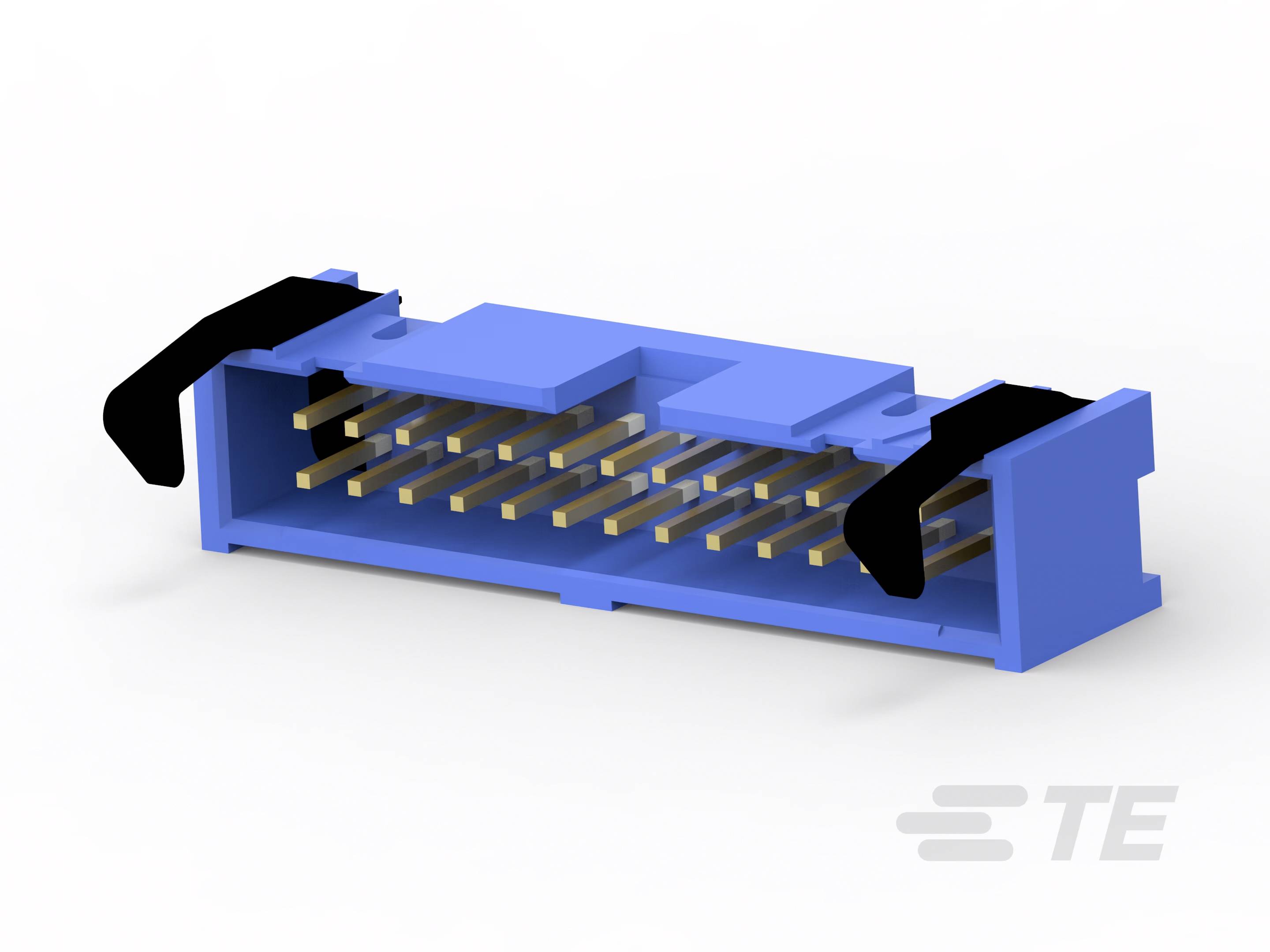 TE Connectivity 2-1761608-9 Male header, inbouw (standaard) Inhoud: 1 stuk(s) Tube