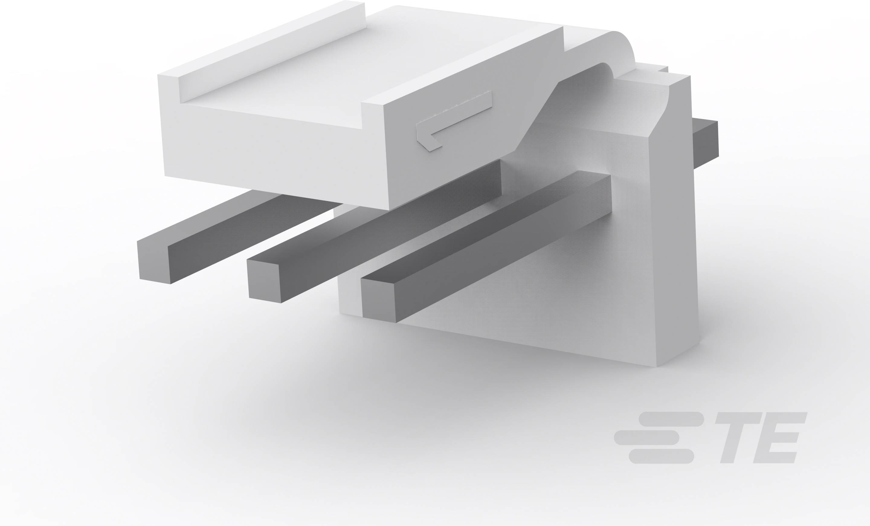 TE Connectivity 3-644615-3 Male header, inbouw (standaard) Totaal aantal polen: 3 Inhoud: 1 stuk(s) Package