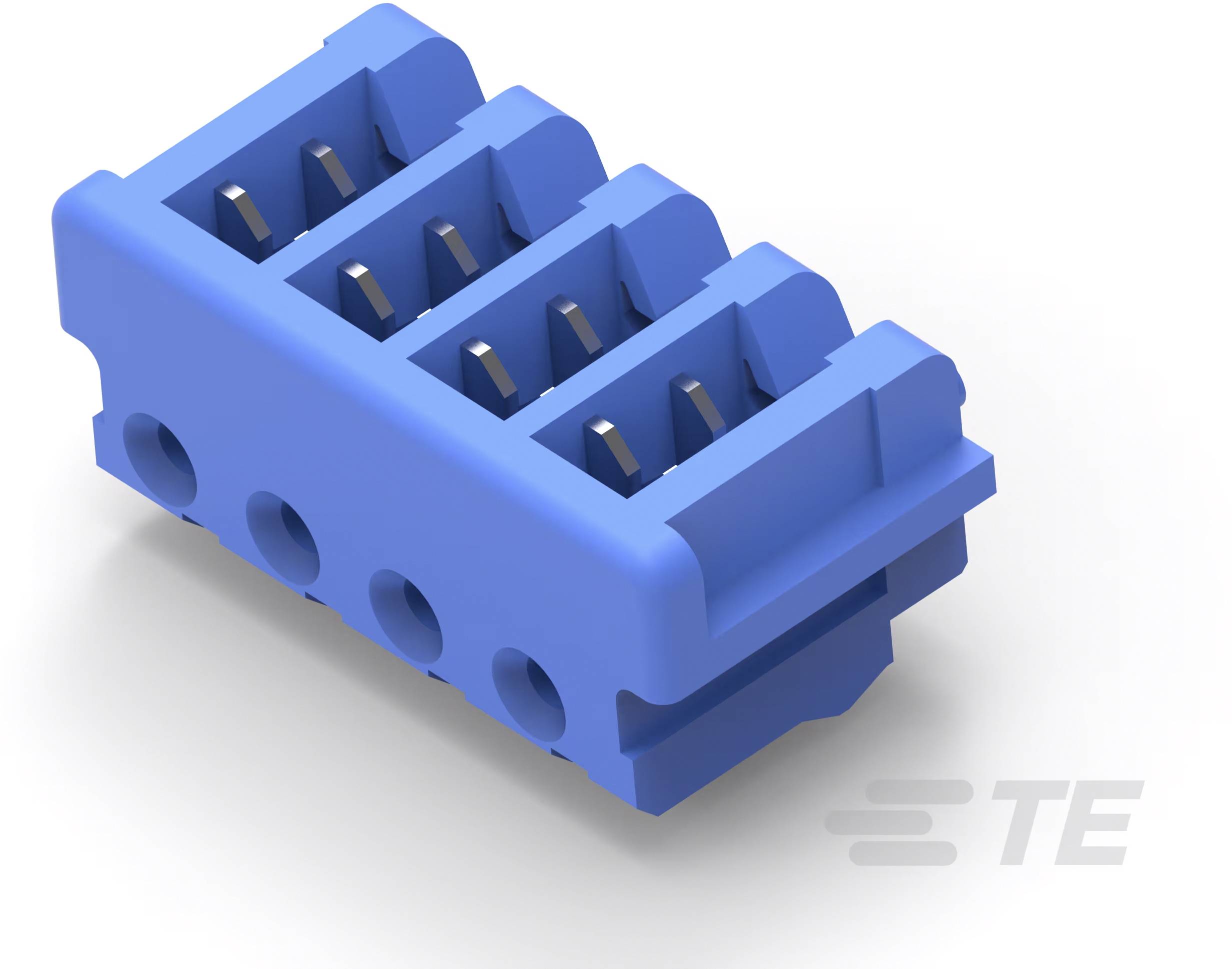 TE Connectivity 2-173977-4 Female header, inbouw (standaard) Inhoud: 1 stuk(s) Bag
