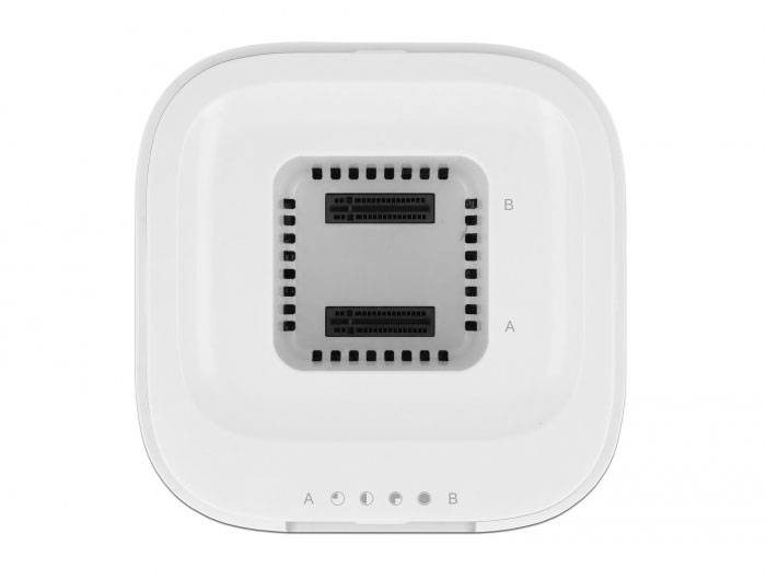 Delock 63331 USB-C®, DC zásuvka jack 3,5 mm dokovacia stanica pre pevný disk-4