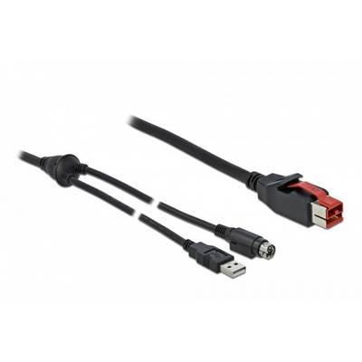 DJ adaptérový kábel s rôznymi prípojkami: USB, Cinch a XLR, určený na prepájanie audio zariadení.