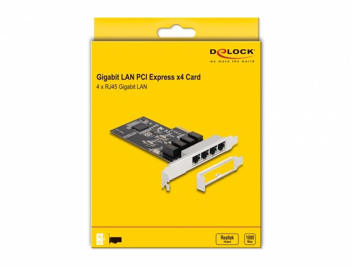Delock 88618 karta PCI-Express RJ45 PCIe-5
