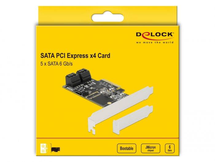 Delock 90395 karta PCI-Express SATA PCIe-5