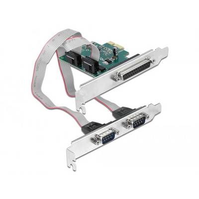 Delock 90413 karta PCI-Express Parallel (IEEE 1284), RS232 PCIe-0