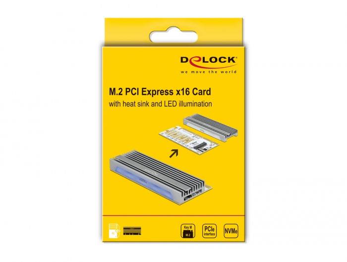 Delock 90566 karta PCI-Express M.2 PCIe-6