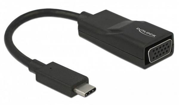 Delock USB 2.0 adaptér [1x USB-C® zástrčka - 1x VGA zásuvka] 63923