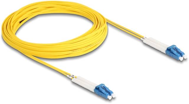 Delock 88077 optické vlákno LWL prepojovací kábel [1x zástrčka LC - 1x zástrčka LC] 9/125 µ Singlemode OS2 10 m-2