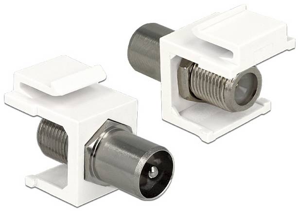 Delock 86362 zabudovateľný modul F Keystone kábel-1