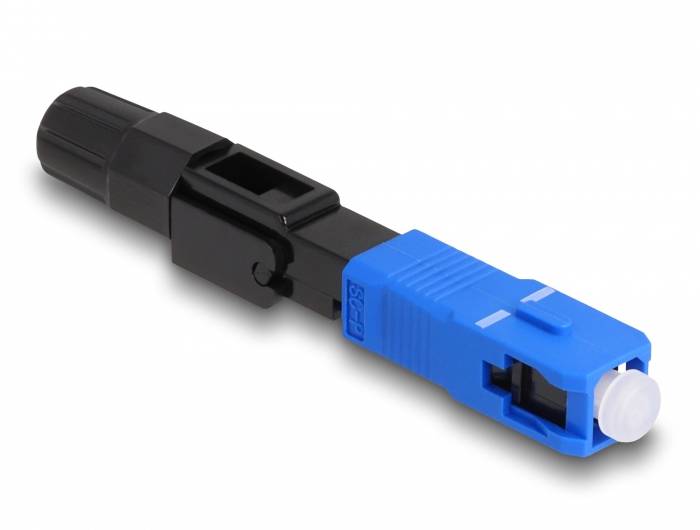 Delock 87990 konektor pre optický kábel modrá, čierna 1 ks-0