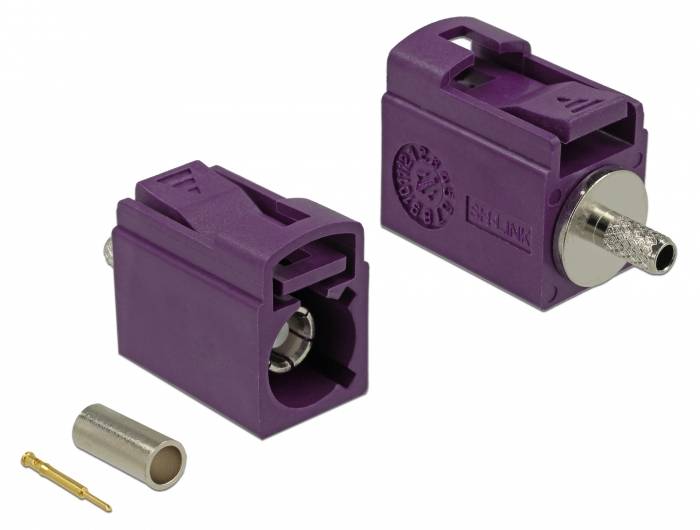 Delock 89702 89702 Konektory FAKRA zásuvka 1 ks Bag-0