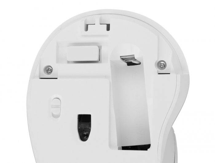 Delock 12596 ergonomická myš, prenos USB, bezdrôtový, 4 tlačidlo, 800 dpi, 1200 dpi, 1600 dpi, biela-3