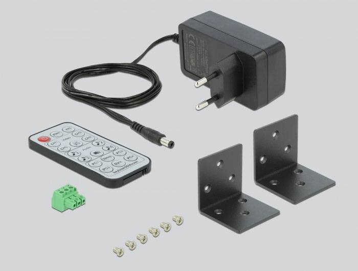 Delock 11488 KVM Matrix prepínač HDMI klávesnica, myš, diaľkové ovládanie 1920 x 1080 Pixel-3