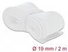 Delock 20702 20702, ochranný oplet polyester, 12 mm (max), biela, 1 ks