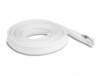 Delock 20833 20833, ochranný oplet polyester, 15 mm (max), biela, 1 ks