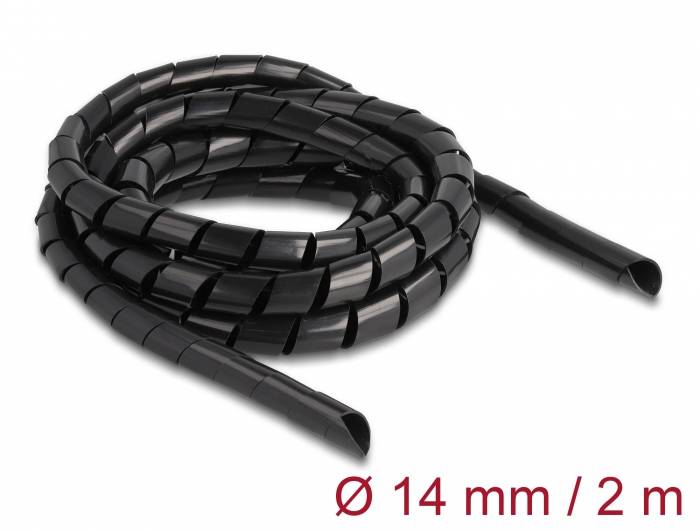 Delock 19022 káblový oplet 14 mm (max) čierna 1 ks-2