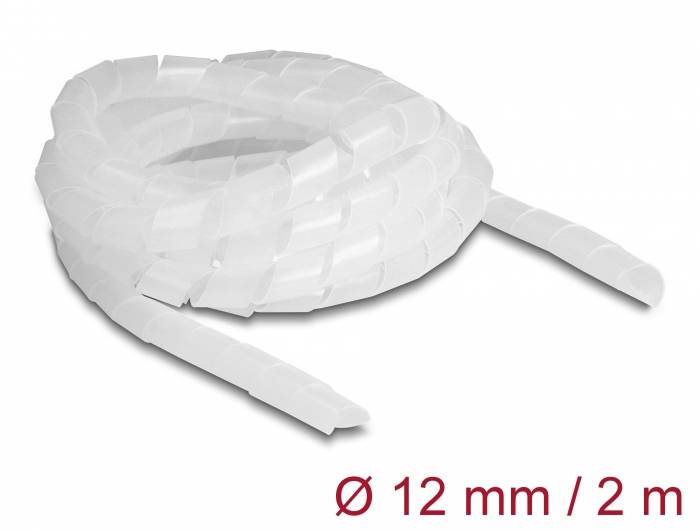 Delock 19038 káblový oplet 12 mm (max) priehľadná 1 ks-2