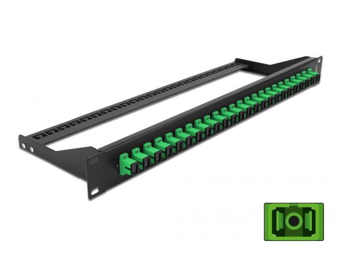 Delock 43381 LWL patch panel 24 portů SC 1 U-1