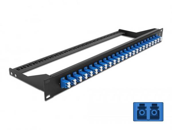 Delock 43386 LWL patch panel 24 portů LC 1 U