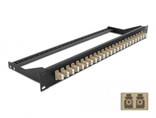 Delock 43388 LWL patch panel 24 portů LC 1 U