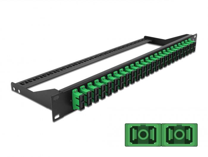 Delock 43393 LWL patch panel 24 portů SC 1 U-0