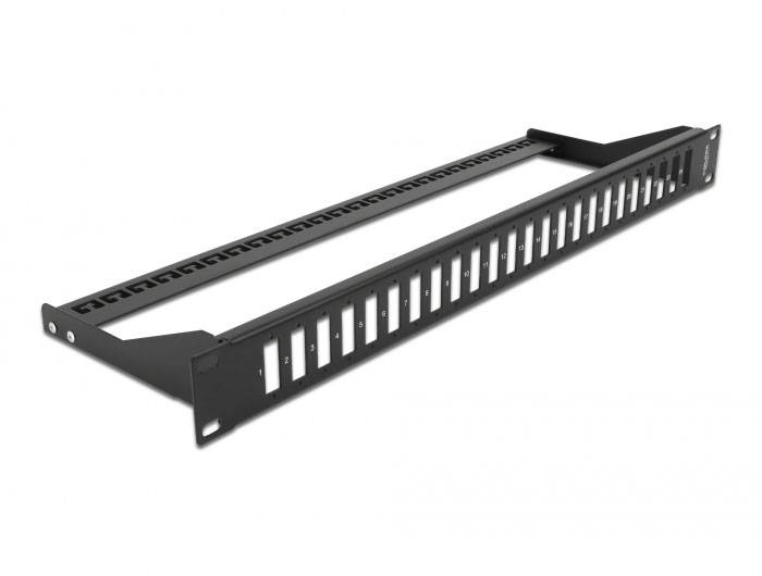 Delock 43406 LWL patch panel 24 portů LC, SC 1 U-0