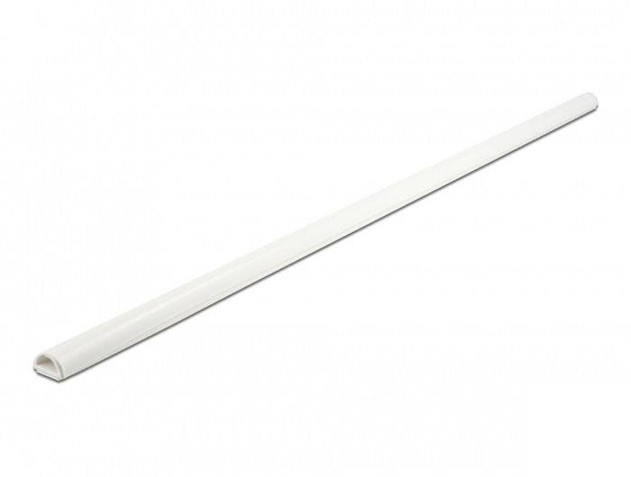 Delock Káblová lišta PVC biela (d x š x v) 1 m x 15 mm x 11 mm 1 ks 20719-1