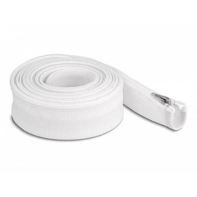 Delock 20835 20835, ochranný oplet polyester, 35 mm (max), biela, 1 ks-0