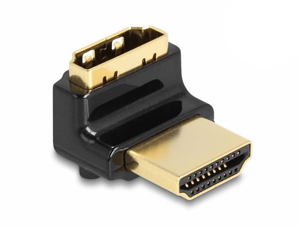 Delock 60017 HDMI adaptér [1x HDMI zástrčka - 1x HDMI zástrčka] čierna