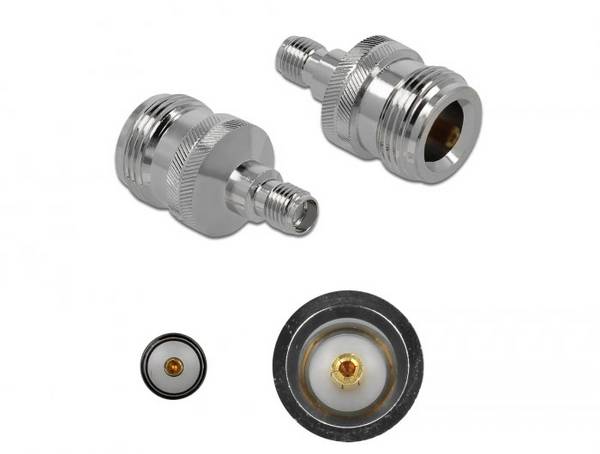 Delock 89986 89986 N adaptér N zásuvka - SMA zásuvka 1 ks Piece