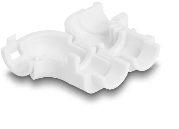 Delock úchytka 88128 Priemer káblového zväzku (rozsah) 6.0 mm (max) biela 8 ks-0