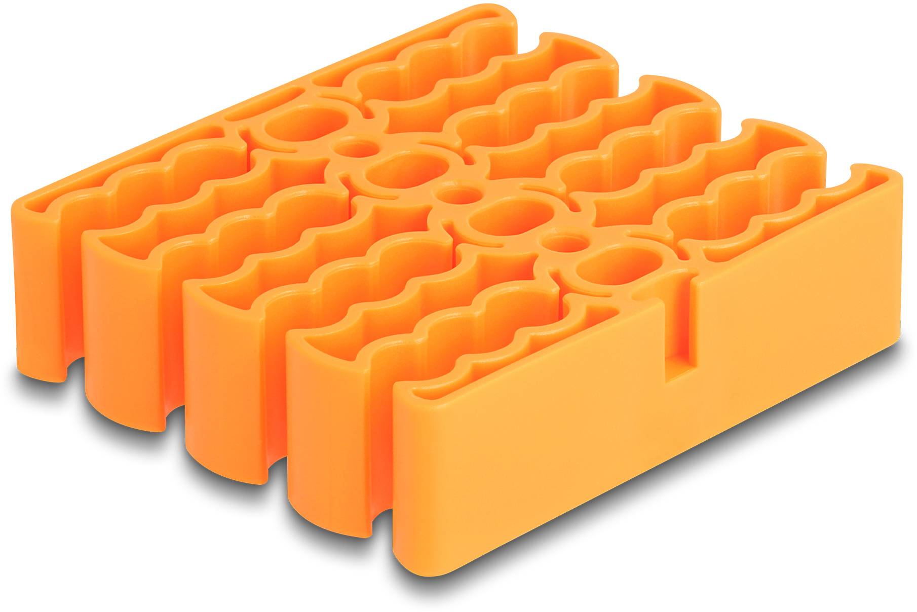 Delock príchytné klipsy kábla plast oranžová 1 ks 66255-0