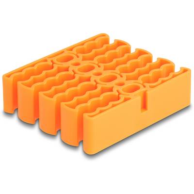 Delock príchytné klipsy kábla plast oranžová 1 ks 66255-0