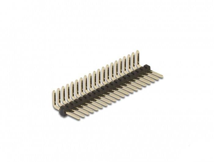 Delock Male header (standaard) Aantal rijen: 1 Aantal polen per rij: 20 66690 1 set(s) Bag