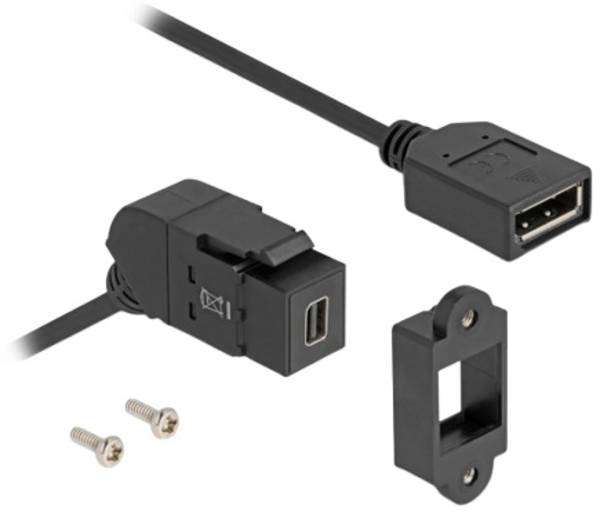 Delock 67155 zabudovaný modul displayport Keystone kábel