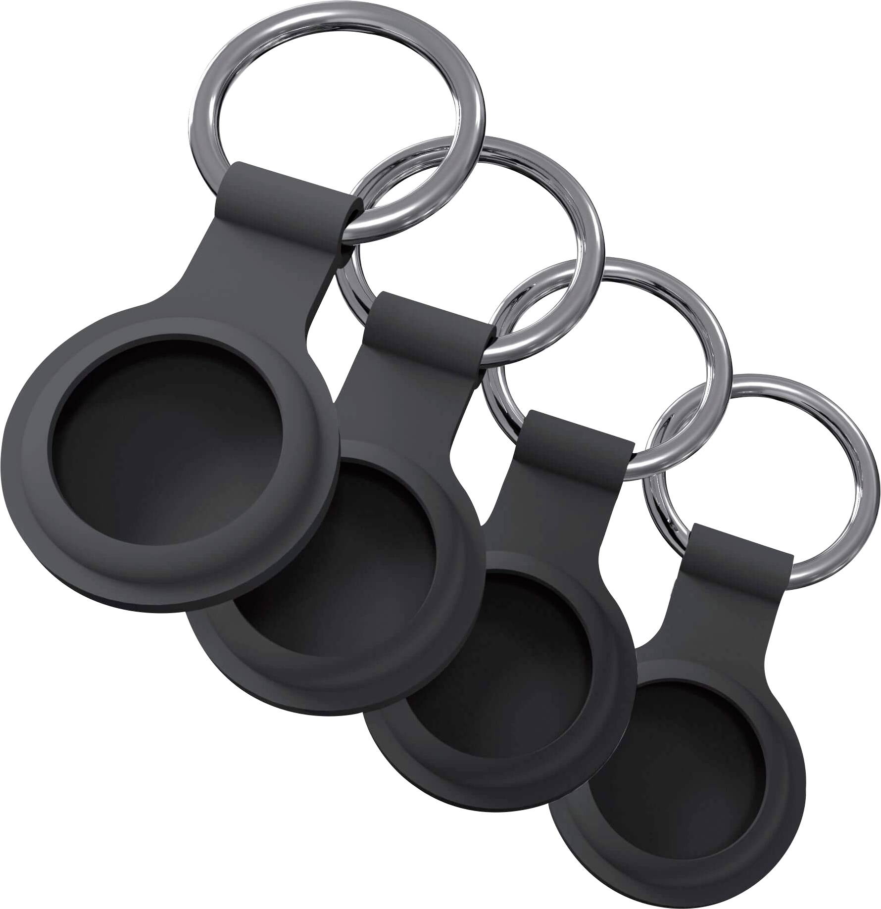 JT Berlin 10928 Portachiavi AirTag Nero