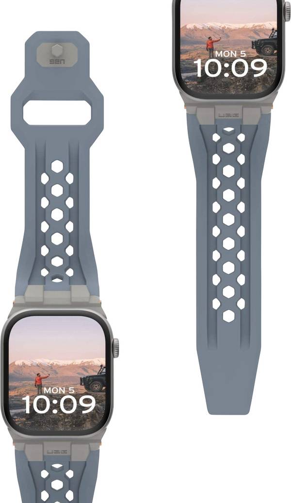 Urban Armor Gear Monarch  42 mm, 44 mm, 45 mm, 46 mm, 49 mm modrá, titan