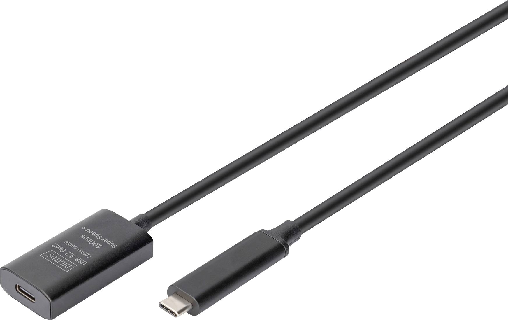 Digitus Cavo USB USB 3.2 Gen2, USB 3.2 Gen2, USB 3.2 Gen1, USB 3.2 Gen1, USB 3.2 Gen2, USB 3.2 Gen1, USB 3.0 USB-C®, Presa USB-C®, Spina USB-C® 5.00 m