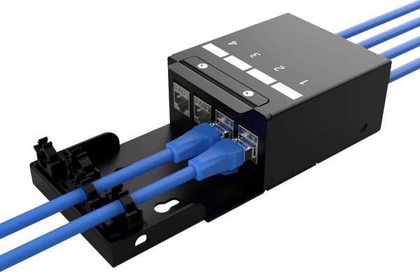 Digitus DN-93708-4 nosič modulov RJ45 Keystone neopatrené špecifikáciou