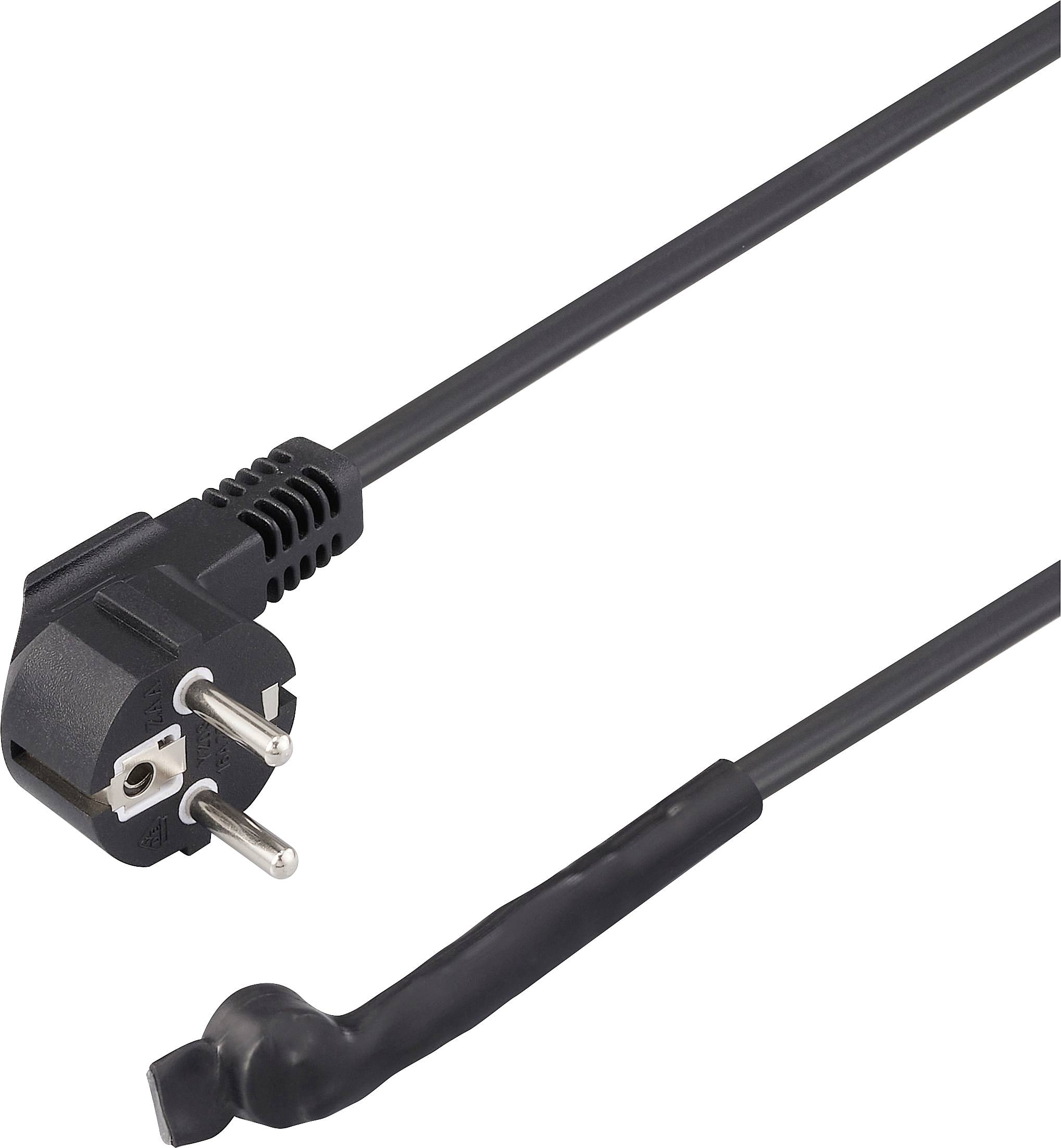 Sygonix SY-6771240 vykurovací kábel, 230 V/AC, 37.5 W, 2.5 m, s ochranou proti zamrznutiu-0
